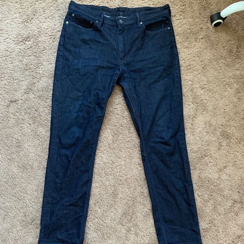 Men's Dark Blue Jeans